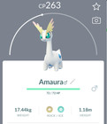 * Shiny Amaura * Mini P T C - 80.000 Stardust - Description