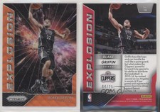 2016-17 Panini Prizm Explosion Orange Wave Prizm /25 Blake Griffin #16