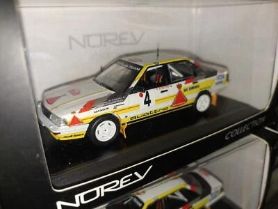 1x NOREV 830079 AUDI 200 Quattro W.Rohrl Rallye MONTECARLO 1987 - 1:43 RARE - Immagine 1 di 3