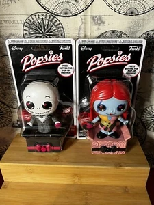 Disney Funko Popsies Jack And Sally Nightmare Before Christmas New Set - Picture 1 of 9
