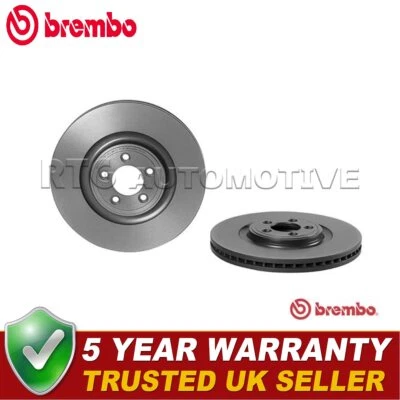 Disco de freno delantero Brembo compatible con Jaguar XF XJ XK F-Type T2R5939 C2C25337 Foto 1 de 4
