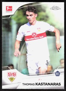 2022 Topps Chrome Bundislaga Refractor #93 THOMAS KASTANARAS RC VFB Stuttgart