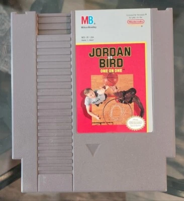 Jordan vs. Bird: One-on-One (Nintendo Entertainment System, 1989) NES, #SI - Image 1 of 4