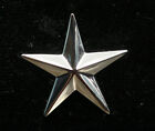 SINGLE STAR 5 POINT 3D JACKET HAT HELMET PIN GENREAL ADMIRAL MILITARY 1 STAR WOW