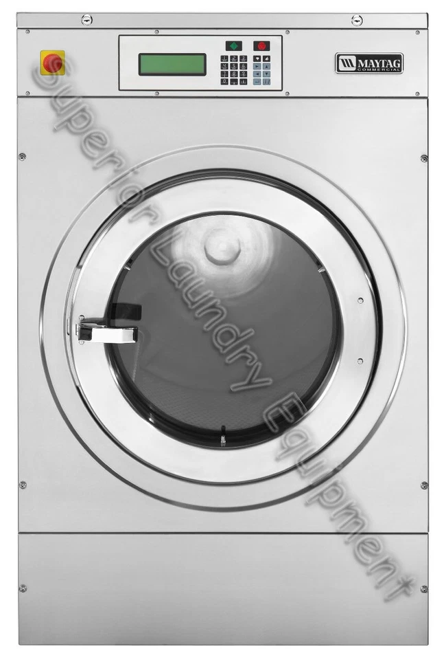 Maytag MFR60PN Washer, 60Lb, Stainless Steel, 240V, 1Ph, OPL, Reconditioned - Image 1 of 1