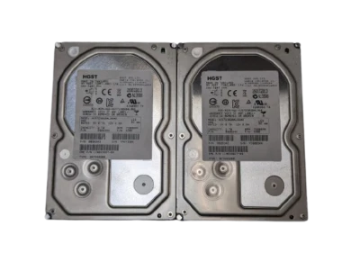 Лот из 2 серверных жестких дисков HGST 0B26343 2 ТБ 3,5 дюйма SASHUS723020ALS640 512 формат - Изображение 1 из 3