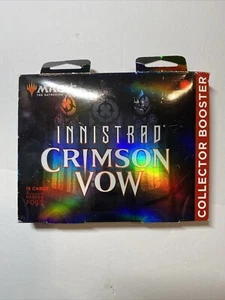 New Magic the Gathering Innistrad Crimson Vow Collector's Booster - 15 Cards - Picture 1 of 6