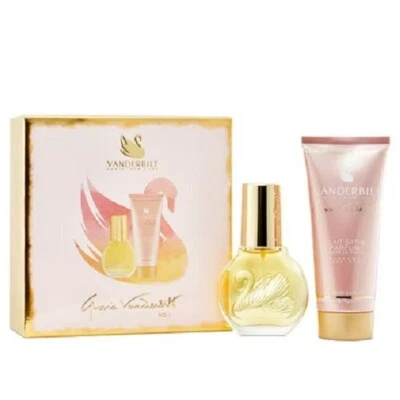 Gloria Vanderbilt ❤️ EDT 30ml & Body Lotion 100ml ~ Floral ❤️ Boxed Gift Set