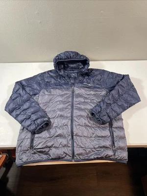 Chaqueta acolchada con capucha Eddie Bauer EB650 para hombre talla XL cremallera completa Foto 1 de 4