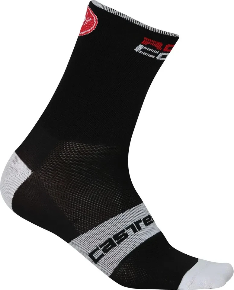 Castelli Rosso Corsa 13cm Socks - Black - XXL - Image 1 of 1