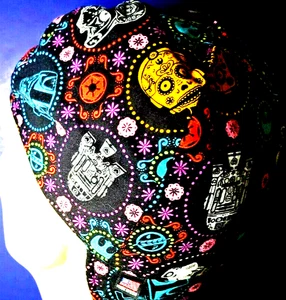    Star Wars Skulls Custom Made Construction, Welder, Pipe-fitter, Biker Hat - Picture 1 of 2