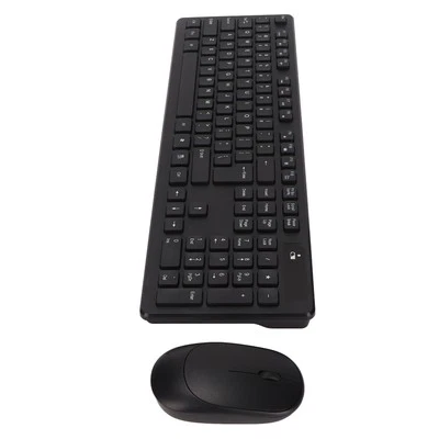 Wireless Keyboard Mouse Combo 2.4G Waterproof 104 Keys Abs 1600Dpi Keyboar IDM - Image 1 of 4