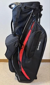 TaylorMade × Audi Black Stand Golf Bag Carry Caddy Bag Rare Japan Unused - Picture 1 of 17