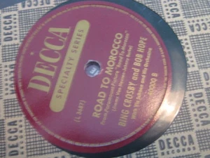 Bing Crosby/Bob Hope - Put It There, Pal/Road To Morocco - 1945 Decca 40000 (E-) - Picture 1 of 2