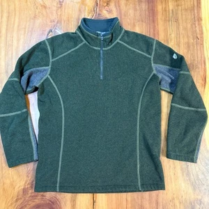 Kuhl Kashmira Boys 1/4 Zip Sweater Sweatshirt L 14-16 Knit Outdoor Hiking X3-26 - Picture 1 of 6