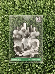 Earl Campbell 2024 Panini Clearly Donruss Football Downtown #3 Oilers -MC - Picture 1 of 6