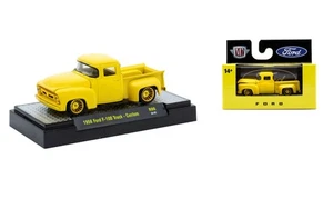 1956 Ford F-100 Truck Custom Yellow - GOLD CHASE Car ** M2 Machines Box 1:64 OVP - Bild 1 von 5