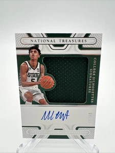 Max Christie 2022-23 National Treasures RPA JERSEY PATCH AUTO /49 MSU Lakers - Bild 1 von 6