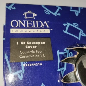 Oneida Makellos 1 Quart Topf Deckel Glas Ersatz Deckel Neu - Bild 1 von 8