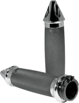 Empuñaduras de cable de manillar Avon Spike de 1" para Harley Davidson 1980-2022 Foto 1 de 2