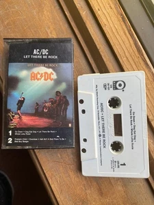AC/DC "Let There Be Rock"  (1977 Cassette) 70s Hard Rock - Picture 1 of 1