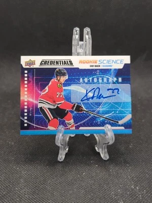 2019-20 Upper Deck Credentials Rookie Science Auto Kirby Dach #RS-26 Auto RC - Image 1 of 2