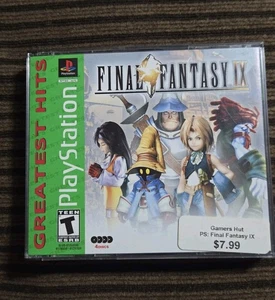 Final Fantasy IX Sony PlayStation 1 FF9 PS1 Greatest Hits senza manuale - Foto 1 di 15