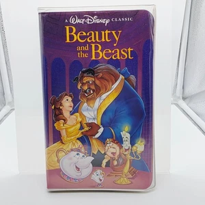 Beauty and the Beast VHS 1992 Animated Classic Walt Disney - Foto 1 di 1