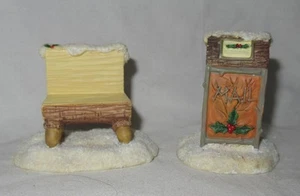 Charming Tails by Dean Griff #87560 MAILBOX MAIL BOX & BENCH ACCESSORY - Picture 1 of 12