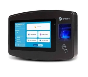 uAttend JR2000 biometrische Zeituhr - Fingerabdruck, RFID, PIN für kleine Unternehmen - Bild 1 von 9