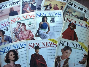 1984, 1989 Sew News The Fashion Magazine 11 Books - Picture 1 of 3