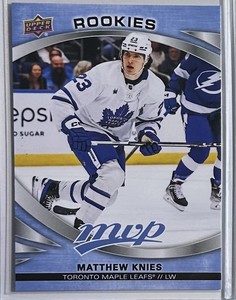 2023-24 Upper Deck MVP " ROOKIES " MATTHEW KNIES Card# 244