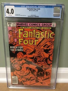Fantastic Four #220 CGC 4.0 "Marvel Comics" 1980 **FREE SHIPPING** 🇺🇸🇺🇸 - Picture 1 of 4