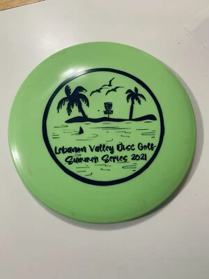 Innova Disc Golf Star Lime Green Mirage Putter LVDG Lebanon Valley 2021 170g - Image 1 of 4