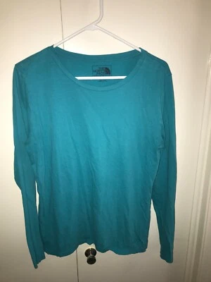 Camiseta The North Face Azul Calce Clásico Manga Larga Talla Grande Foto 1 de 3