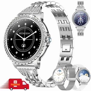 Rose Gold Smart Watch Bluetooth Call Fitness Tracker Women Sport Android iOS - Picture 1 of 16