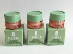 3 Clinique all about eyes reduces Circles and puff Gel .17oz Travel NEW in box - Picture 1 of 1