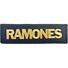 Ramones iron on patch 'Gold Logo' - Official merchandise - Free postage