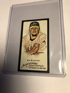 2008 Topps Allen & Ginter Joe Blanton Mini Black Border #229 SSP Rare - Picture 1 of 2