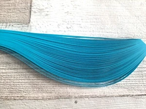 100 Federpapierstreifen 10 mm breit - azurblau - Bild 1 von 2
