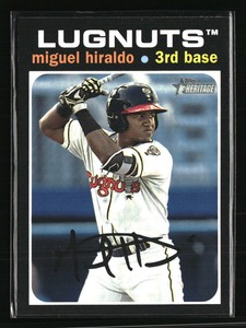 Miguel Hiraldo 2020 Topps Heritage Minor League #177  Baseball Card