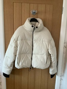 zara white puffer jacket