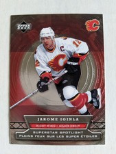 2007-08 McDonald's Upper Deck Superstar Spotlight #SS7 Jarome Iginla