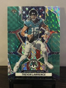 2022 Panini Mosaic Trevor Lawrence Green National Pride Prizm Card #267 - Bild 1 von 2