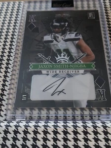 2023 Wild Card 5 Draw SEALED Jaxon Smith-Njigba Rookie Auto 1/1 Seahawks King - Bild 1 von 3