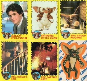 1984 Topps Gremlins Film Foto Sammelkarten & Sticker - Sie wählen! - Bild 1 von 66