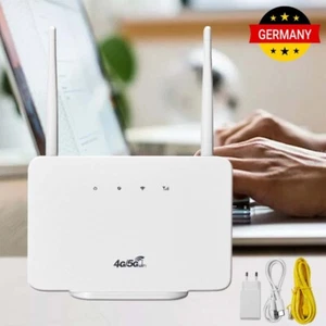 CPE106-E WLAN Router 4G/5G LTE Wireless WiFi 300Mbps CPE Router SIM Kartensteck - Bild 1 von 13