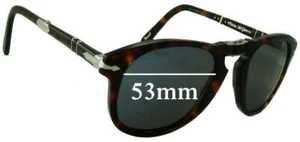 SFx Ersatz Sonnenbrillengläser passend für Persol Steve McQueen - 53 mm breit - Bild 1 von 26