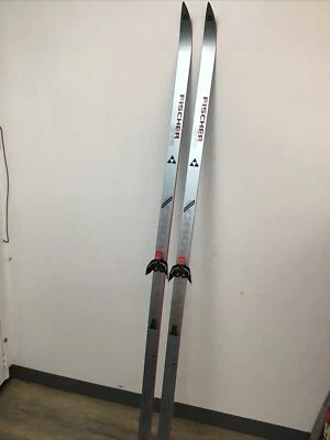 Fischer Comfort Crown 215/N500 Orig Kronenschlif Skis ,Rottefella 3 Pin Bindings - Image 1 of 4
