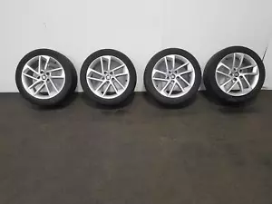 2016 SEAT LEON MK3 17" INCH ALLOY WHEELS + TYRES 5F0601025G8Z8 - Picture 1 of 12